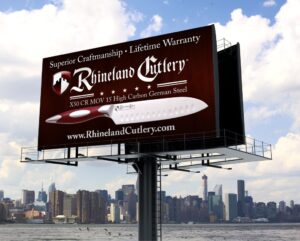 Rhineland Cutlery Billboard